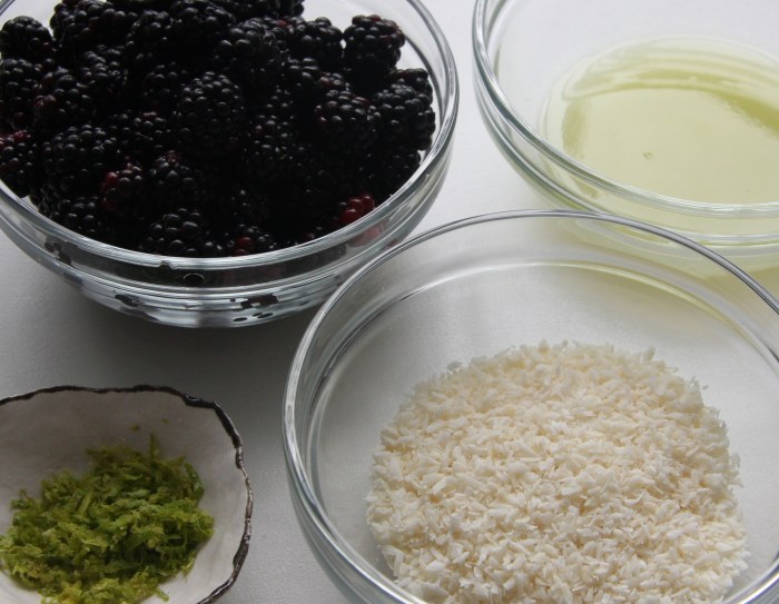 blackberry lime coconut loaf