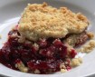 damson crumble