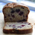 pear and blackberry loaf
