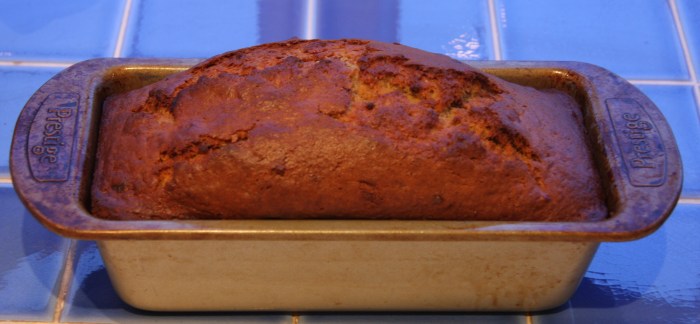banana cardamom loaf
