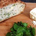 watercress cheese soda bread