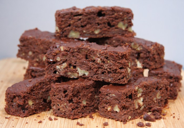 banana cacao walnut bars