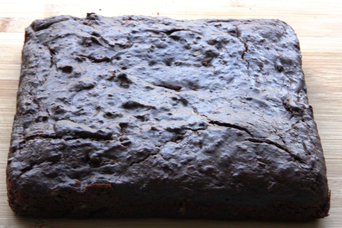 chocolate banana cake