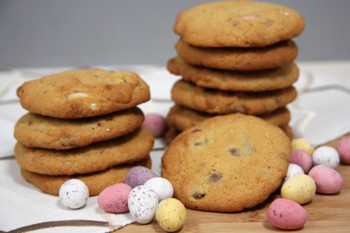 mini egg cookies