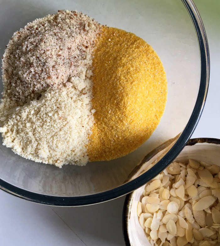 polenta almonds