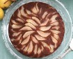 pear chocolate upside down cake