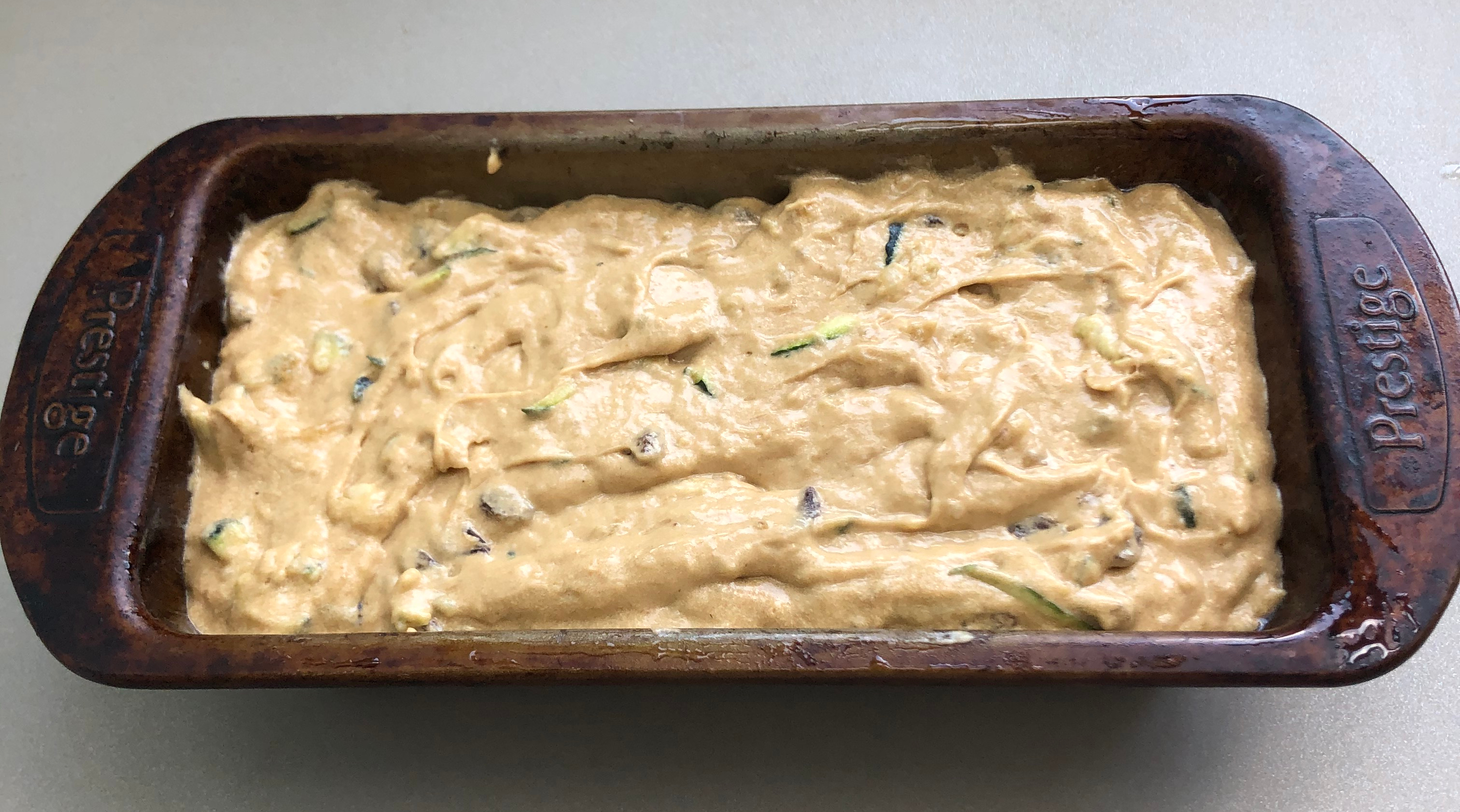 banana courgette bread