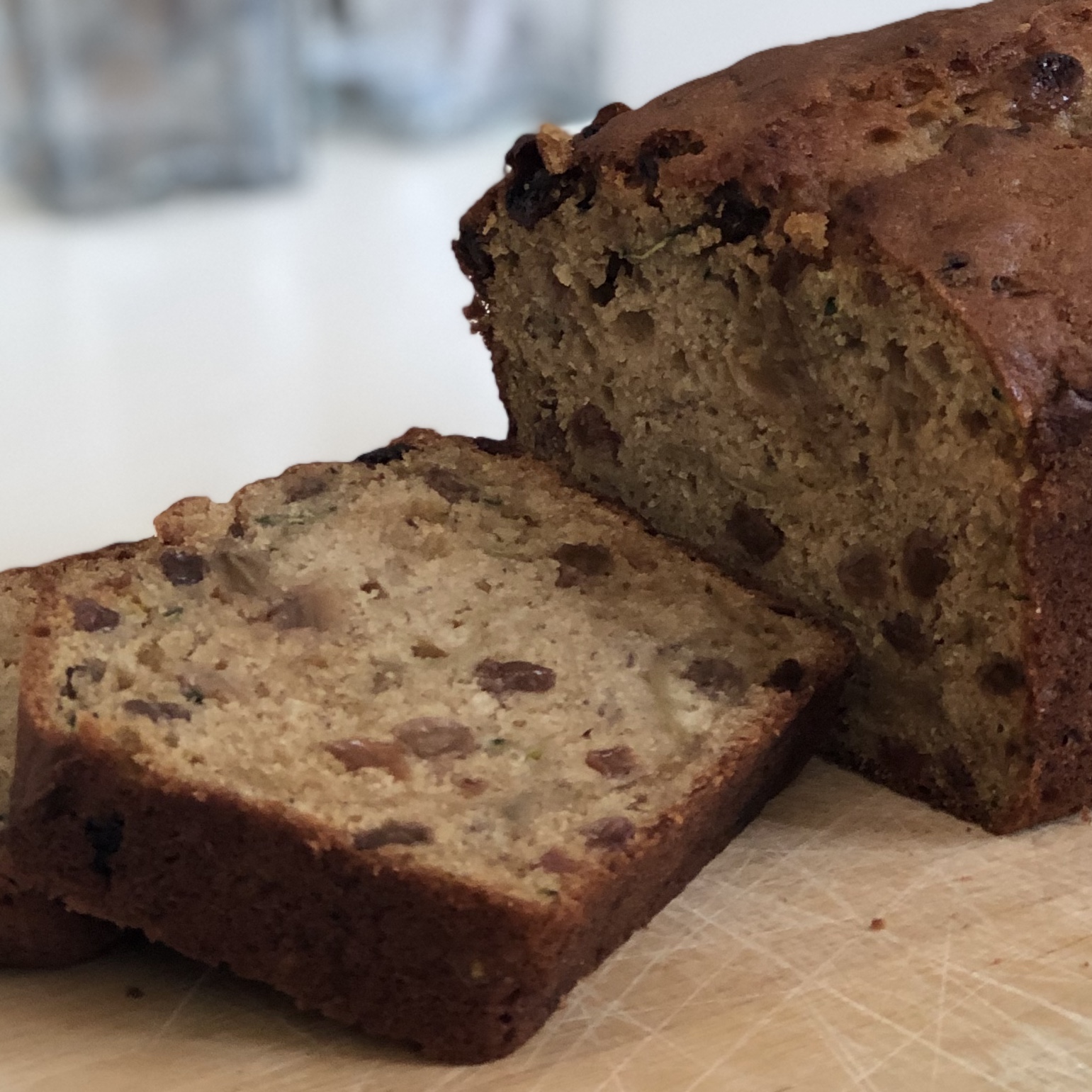 banana courgette loaf